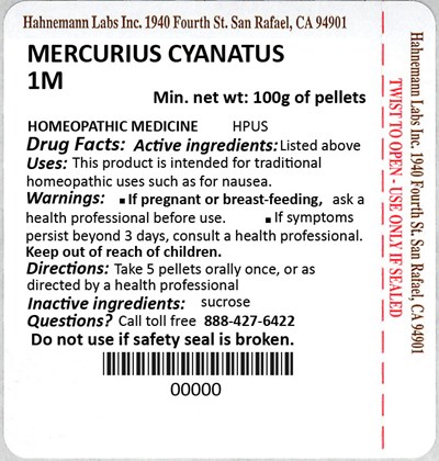 Mercurius Cyanatus 1M 100g.jpg Mercurius Cyanatus 1M 100g - Mercurius Cyanatus 1M 100g